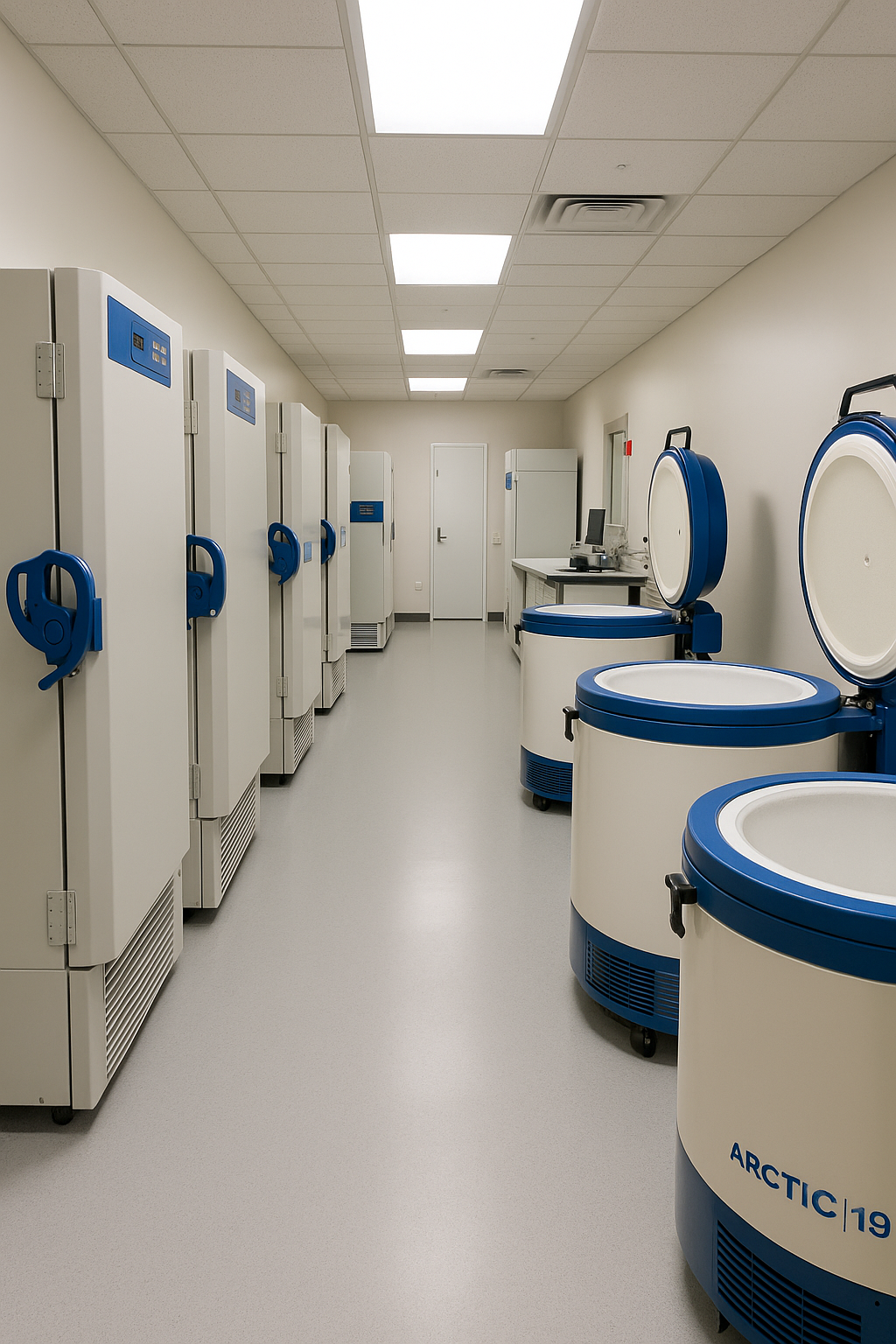 20250821_1528_Biobank Laboratory Freezers_simple_compose_01k36cxtkef9bbrkcgqvvmz7ya