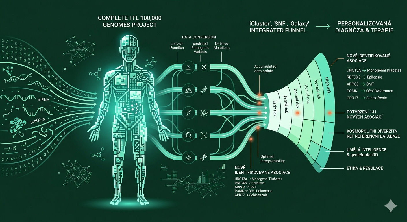 Objevování nových genových asociací u vzácných onemocnění